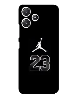 Чехол для Xiaomi POCO M6 с картинкой «Jordan Flight 23»