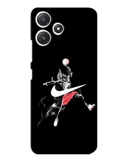 Чехол для Xiaomi POCO M6 с картинкой «Jordan Jumpman»