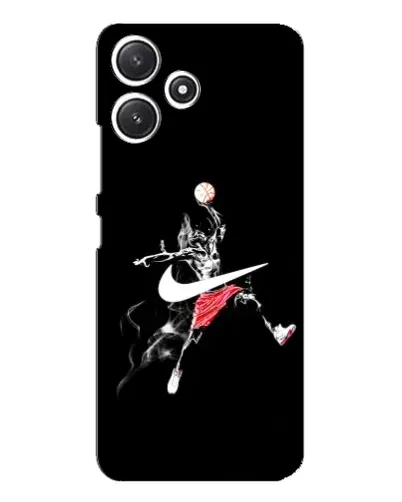 Чехол для Xiaomi POCO M6 с картинкой «Jordan Jumpman»