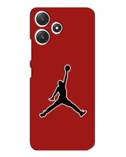 Чехол для Xiaomi POCO M6 с картинкой «Jordan Red Back»