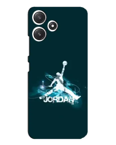Чехол для Xiaomi POCO M6 с картинкой «Jordan Blue Fire»