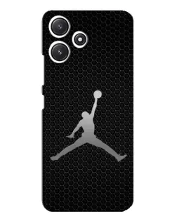 Чехол для Xiaomi POCO M6 с картинкой «Jordan Dark Carbon»