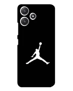 Чехол для Xiaomi POCO M6 с картинкой «Jordan Silhouette»