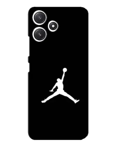 Чехол для Xiaomi POCO M6 с картинкой «Jordan Silhouette»