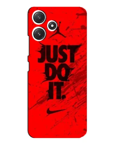 Чехол для Xiaomi POCO M6 с картинкой «Nike Just Do It»