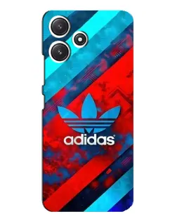 Чехол для Xiaomi POCO M6 с картинкой «Абстракция Adidas»