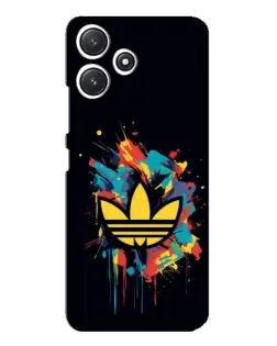 Чехол для Xiaomi POCO M6 с картинкой «Adidas Splash»