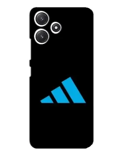 Чехол для Xiaomi POCO M6 с картинкой «Adidas Cyan Logo»