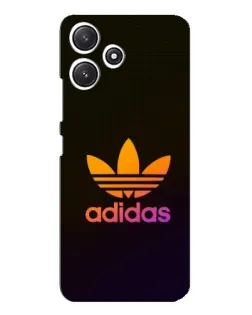 Чехол для Xiaomi POCO M6 с картинкой «Градиент Adidas»