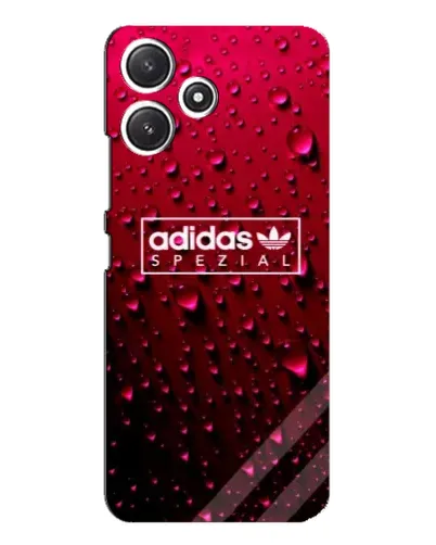 Чехол для Xiaomi POCO M6 с картинкой «Adidas Gold Marble»