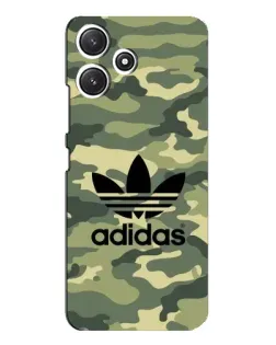 Чехол для Xiaomi POCO M6 с картинкой «Милитари стиль Adidas»