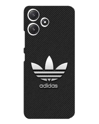 Чехол для Xiaomi POCO M6 с картинкой «Adidas Карбоновая текстура»