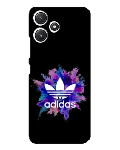 Чехол для Xiaomi POCO M6 с картинкой «Взрыв красок Adidas»