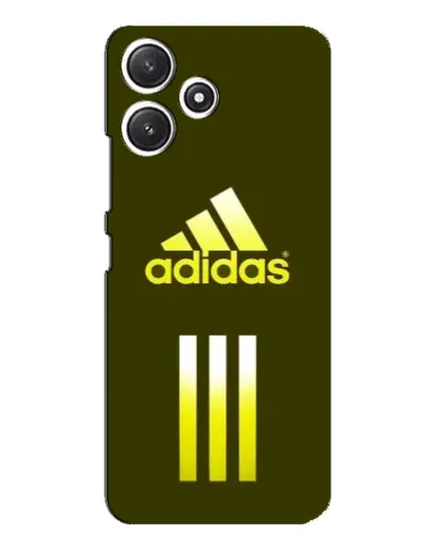 Чехол для Xiaomi POCO M6 с картинкой «Оливковый градиент Adidas»
