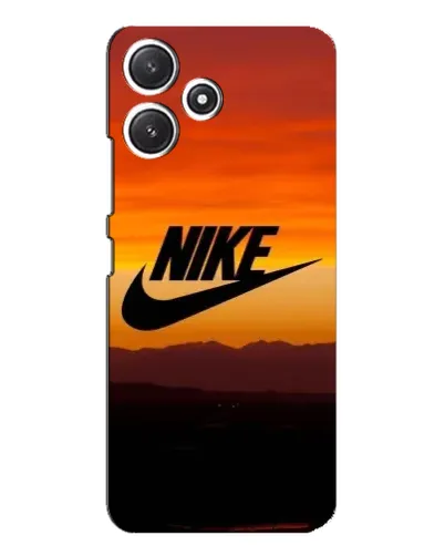Чехол для Xiaomi POCO M6 с картинкой «Nike — вечерний горизонт»
