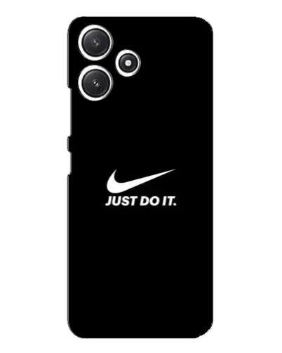 Чехол для Xiaomi POCO M6 с картинкой «Минимализм от Nike»