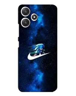 Чехол для Xiaomi POCO M6 с картинкой «Звездный путь Nike»