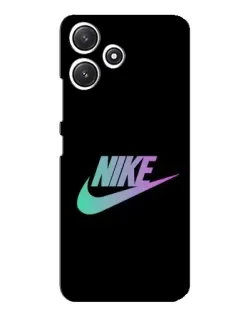 Чехол для Xiaomi POCO M6 с картинкой «Nike — городская ночь»