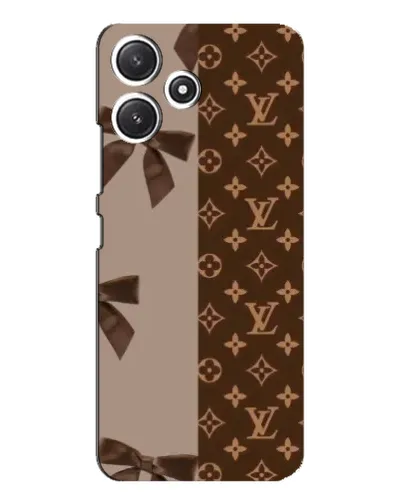 Чехол для Xiaomi POCO M6 с картинкой «Louis Vuitton — банты»