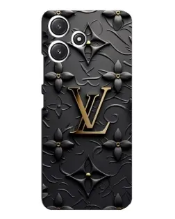 Чехол для Xiaomi POCO M6 с картинкой «Кожаная текстура LV»