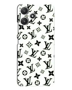 Чехол для Xiaomi POCO M6 с картинкой «Монохромный хаос LV»