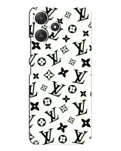 Чехол для Xiaomi POCO M6 с картинкой «Монохромный хаос LV»