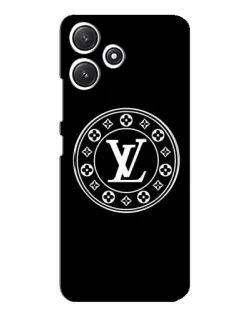 Чехол для Xiaomi POCO M6 с картинкой «LV — печать стиля»
