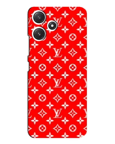 Чехол для Xiaomi POCO M6 с картинкой «Яркий паттерн LV»
