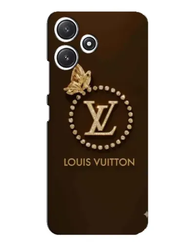 Чехол для Xiaomi POCO M6 с картинкой «LV — золотая печать»