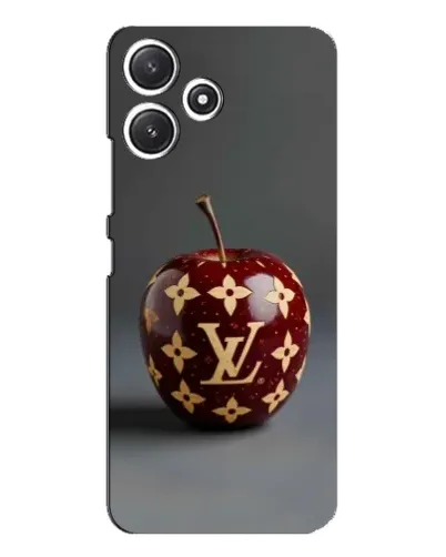 Чехол для Xiaomi POCO M6 с картинкой «Красное яблоко LV»