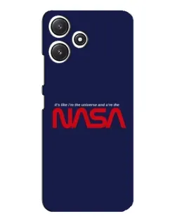 Чехол для Xiaomi POCO M6 с картинкой «NASA — глубокий космос»