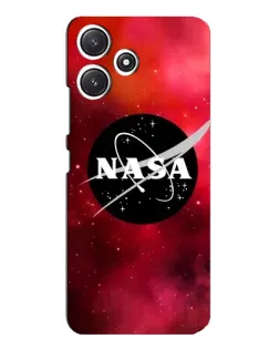Чехол для Xiaomi POCO M6 с картинкой «NASA — красная туманность»