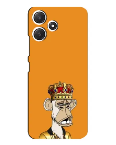 Чехол для Xiaomi POCO M6 с картинкой «Золотая обезьяна Bored Ape»