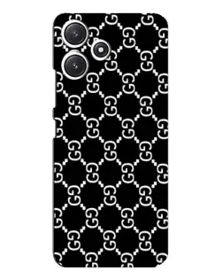 Чехол для Xiaomi POCO M6 с картинкой «Gucci — сетчатый паттерн»