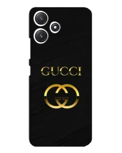 Чохол для Xiaomi POCO M6 з картинкою «Золотий логотип Gucci» Чохол для Xiaomi POCO M6 з картинкою «Золотий логотип Gucci»