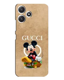 Чохол для Xiaomi POCO M6 з картинкою «Міккі Маус Gucci — крафт» Чохол для Xiaomi POCO M6 з картинкою «Міккі Маус Gucci — крафт»