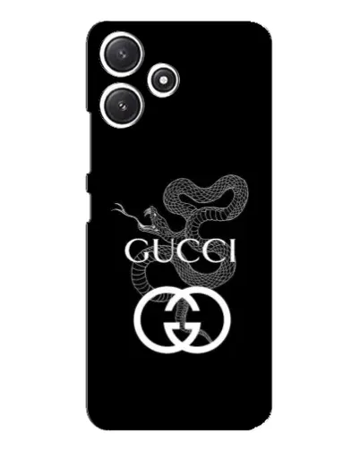 Чехол для Xiaomi POCO M6 с картинкой «Gucci — серебряная змея» Чехол для Xiaomi POCO M6 с картинкой «Gucci — серебряная змея»
