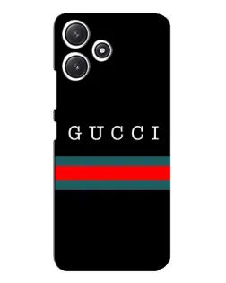 Чохол для Xiaomi POCO M6 з картинкою «Gucci — червоний пояс» Чохол для Xiaomi POCO M6 з картинкою «Gucci — червоний пояс»