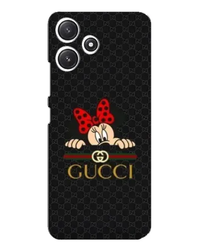 Чехол для Xiaomi POCO M6 с картинкой «Минни Маус Gucci — черный» Чехол для Xiaomi POCO M6 с картинкой «Минни Маус Gucci — черный»