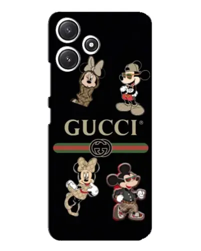 Чехол для Xiaomi POCO M6 с картинкой «Gucci — герои Disney и монограмма» Чехол для Xiaomi POCO M6 с картинкой «Gucci — герои Disney и монограмма»