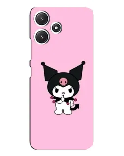Чехол для Xiaomi POCO M6 с картинкой «Kuromi — розовая нежность»