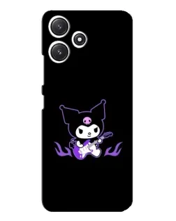 Чехол для Xiaomi POCO M6 с картинкой «Электрическая Kuromi»