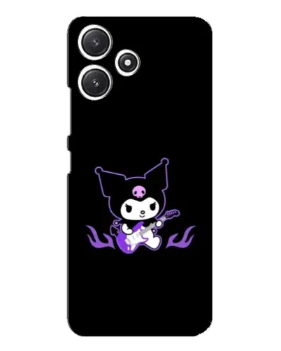 Чехол для Xiaomi POCO M6 с картинкой «Электрическая Kuromi» Чехол для Xiaomi POCO M6 с картинкой «Электрическая Kuromi»