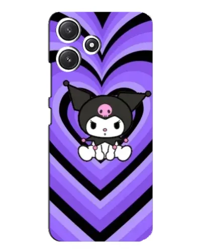 Чехол для Xiaomi POCO M6 с картинкой «Kuromi и фиолетовые сердца» Чехол для Xiaomi POCO M6 с картинкой «Kuromi и фиолетовые сердца»