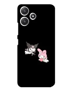 Чехол для Xiaomi POCO M6 с картинкой «My Melody и Kuromi»