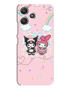 Чехол для Xiaomi POCO M6 с картинкой «My Melody и Kuromi»