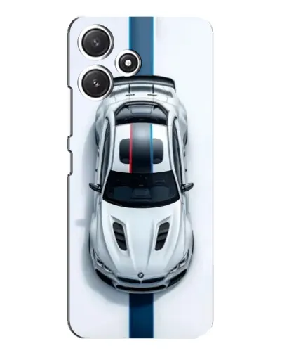 Чехол для Xiaomi POCO M6 с картинкой «Вид сверху — BMW M»