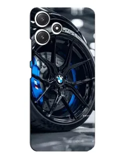 Чохол для Xiaomi POCO M6 з картинкою «Колесо BMW зблизька»