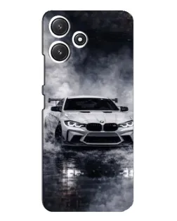 Чохол для Xiaomi POCO M6 з картинкою «BMW крізь туман»