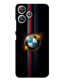 Чохол для Xiaomi POCO M6 з картинкою «BMW M-Power неон»
